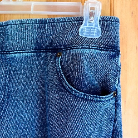 Z SUPPLY KNIT DENIM SKIRT - Picture 3 of 8